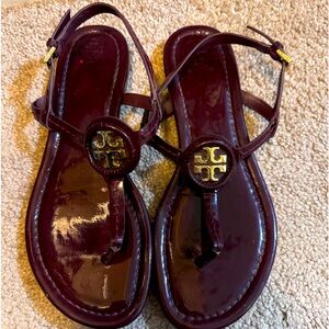 Tory Burch Dillan Patent Sandals